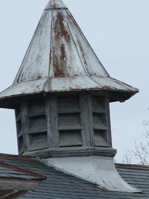 cuppola atop the barracks